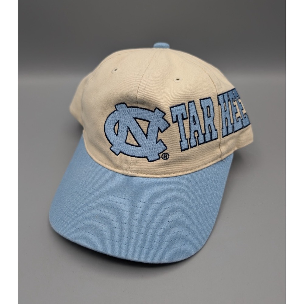 Mitchell & Ness Univ. of North Carolina Hat UNC White/Blue Snapback Tar Heels
